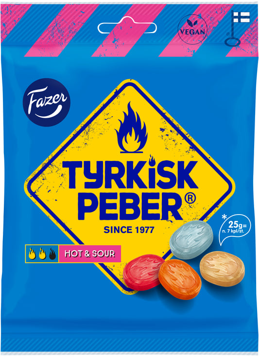 Tyrkisk Peber Hot & Sour
