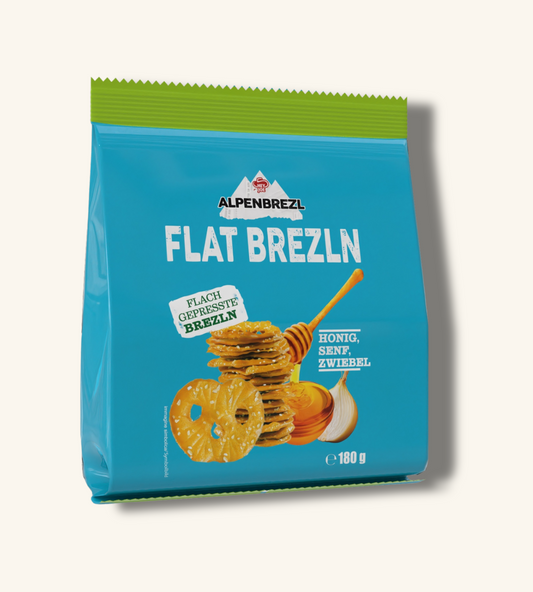 ALPENBREZL Flat Brezln Honig-Senf
