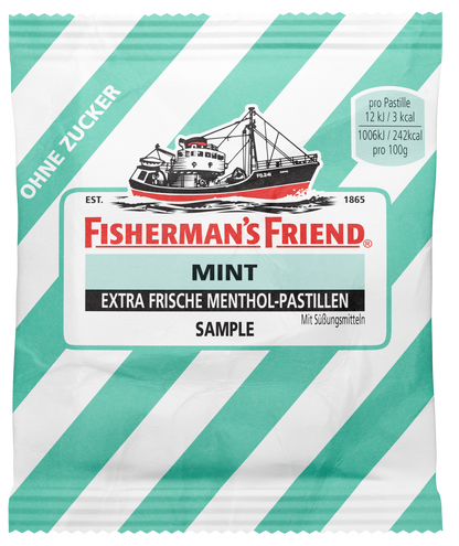 Fisherman's Friend Mint ohne Zucker 5er Sample
