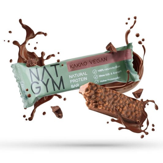 NATGYM Proteinriegel Vegan (Kakao)