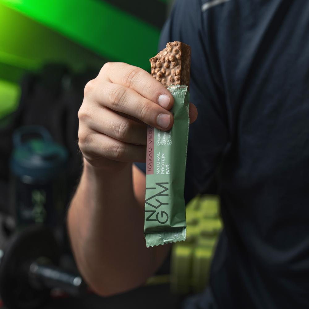 NATGYM Proteinriegel Vegan (Kakao)