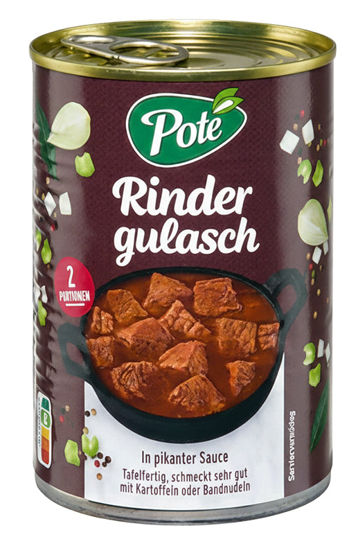 Pote Rindergulasch 400 g
