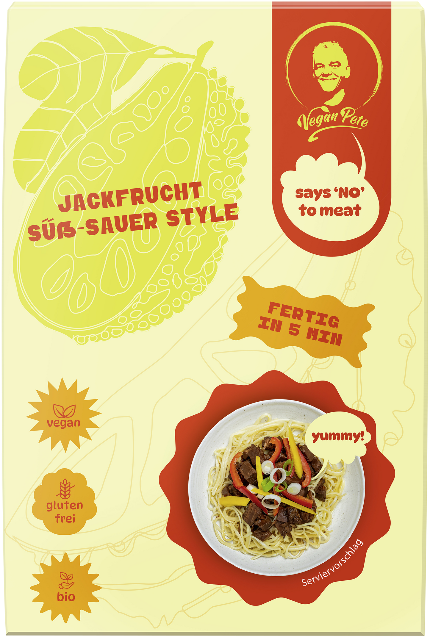 VeganPete – Jackfrucht süß-sauer Style