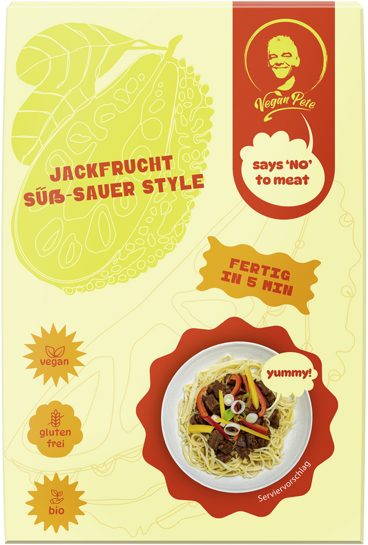 VeganPete – Jackfrucht süß-sauer Style