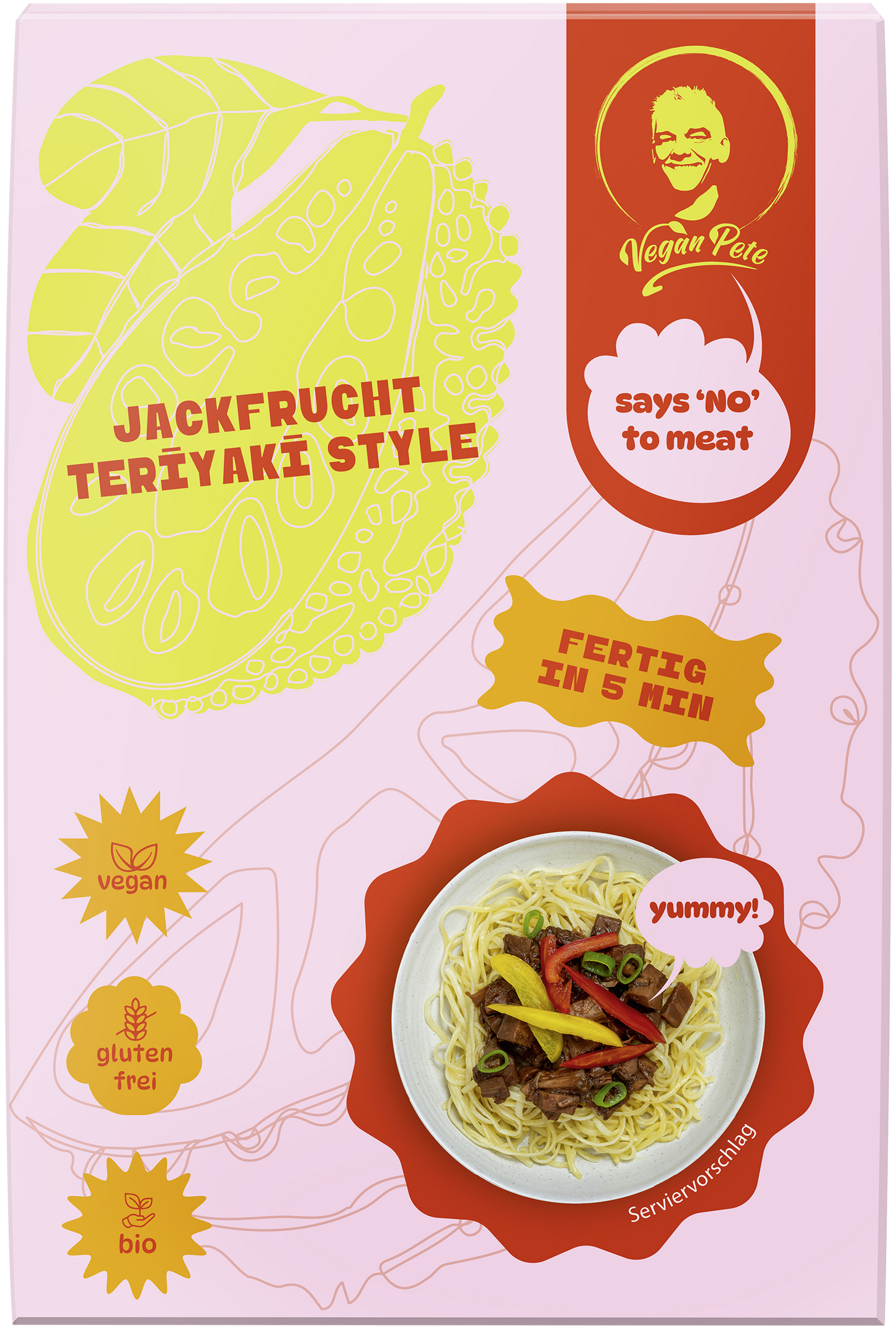VeganPete – Jackfrucht Teriyaki Style