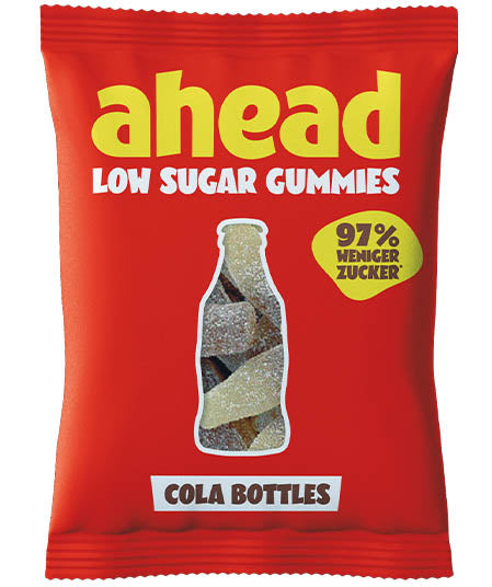 Ahead Cola Bottles Gummies Low Sugar 50g