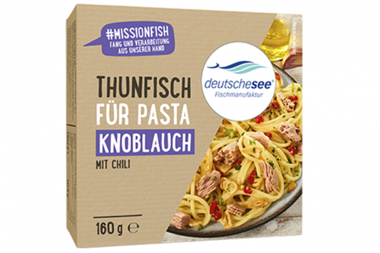 Deutsche See GmbH Thunfisch für Pasta Knoblauch