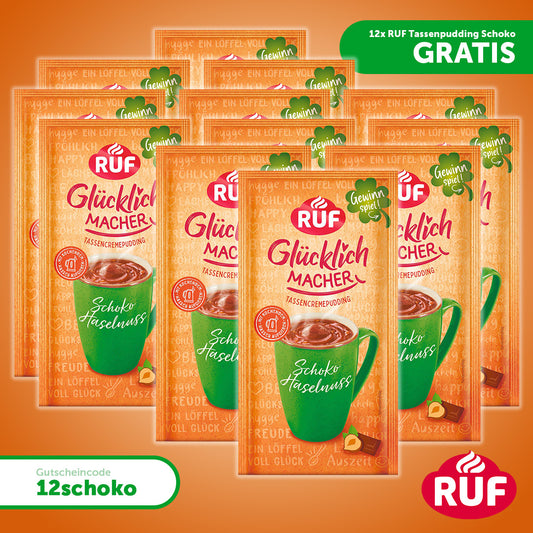 12x RUF Tassenpudding schoko12