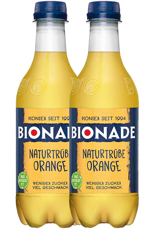 Bionade Naturtrübe Orange rPET 2er