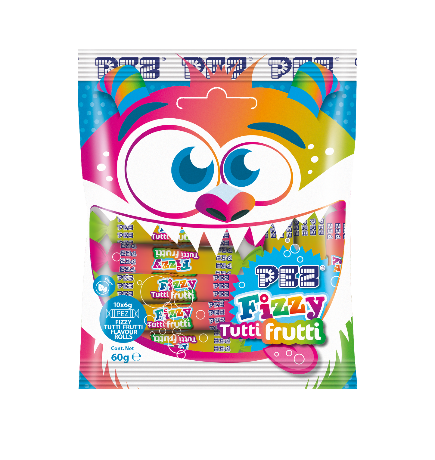PEZ Fizzy Tutti frutti